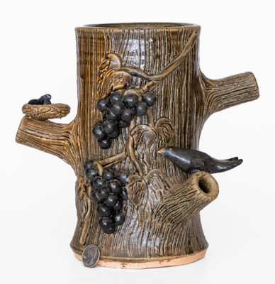 David Meaders, Cleveland, Georgia Decorated Stump