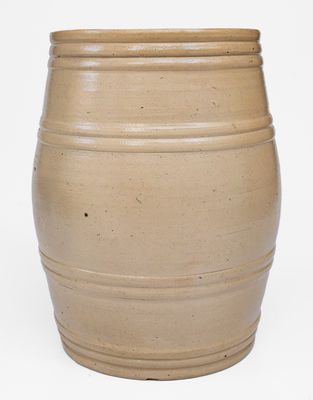 Rare I. SEYMOUR / TROY FACTORY Stoneware Water Cooler, c1830-52