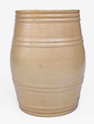 Rare I. SEYMOUR / TROY FACTORY Stoneware Water Cooler, c1830-52
