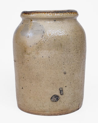 Very Rare M. TYLER & CO. / ALBANY Stoneware Jar Inscribed