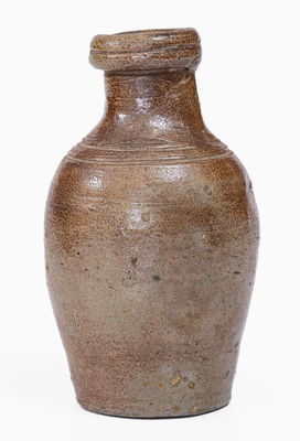 Extremely Rare Miniature Chester Webster (North Carolina) Stoneware Jug, Descended in Craven family