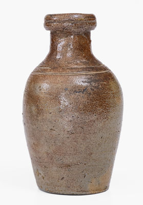 Extremely Rare Miniature Chester Webster (North Carolina) Stoneware Jug, Descended in Craven family