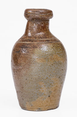 Extremely Rare Miniature Chester Webster (North Carolina) Stoneware Jug, Descended in Craven family