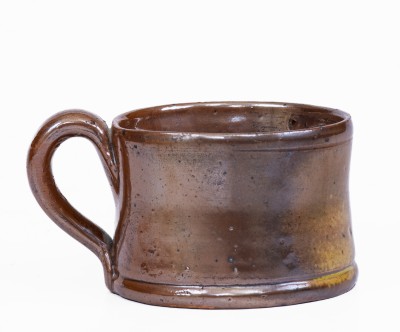 Rare Stoneware Frog Mug Inscribed 
