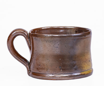 Rare Stoneware Frog Mug Inscribed