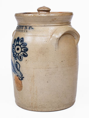 CLARK & Co. / ROCHESTER. N.Y. Stoneware Jar, c1839-51