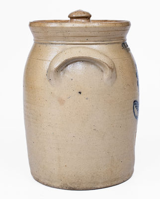 CLARK & Co. / ROCHESTER. N.Y. Stoneware Jar, c1839-51