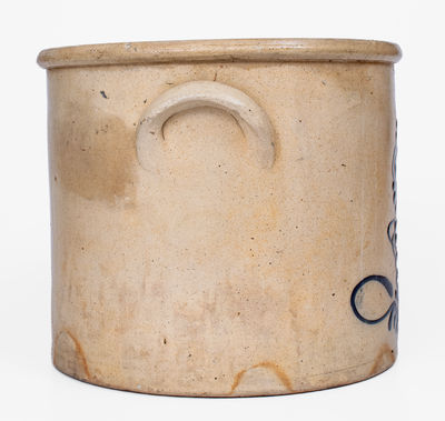 Rare 3 Gal. C. F. ORCUTT & CO. / ALBANY, NY Stoneware Crock