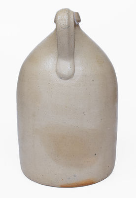 2 Gal. J.A. & C.W. UNDERWOOD / FORT EDWARD, N.Y. Stoneware Jug w/ Bird Decoration