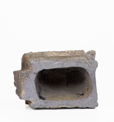 Very Rare Miniature Anna Pottery (Anna, Illinois) Stoneware Cabin