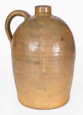 JOHN BELL (Waynesboro, PA) Yellow Redware Jug, c1840-80