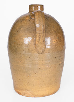 JOHN BELL (Waynesboro, PA) Yellow Redware Jug, c1840-80