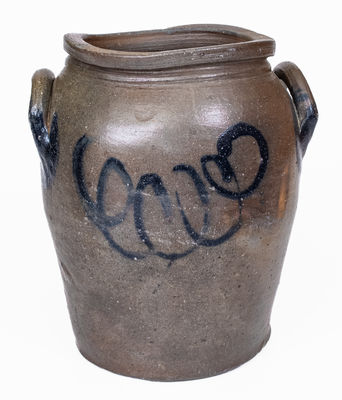 Attrib. Stephen B. Sweeney, Henrico County / James River Region, Virginia Stoneware Jar