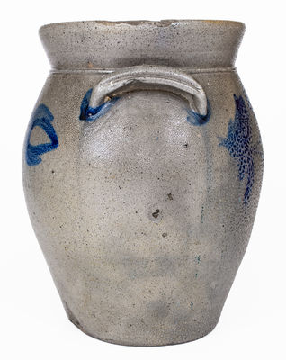 Rare Large-Sized SOLOMON BELL (Winchester or Strasburg, VA) Stoneware Jar