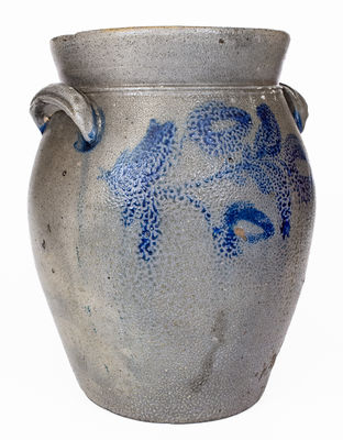 Rare Large-Sized SOLOMON BELL (Winchester or Strasburg, VA) Stoneware Jar