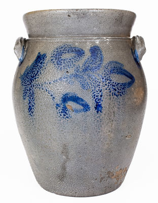 Rare Large-Sized SOLOMON BELL (Winchester or Strasburg, VA) Stoneware Jar