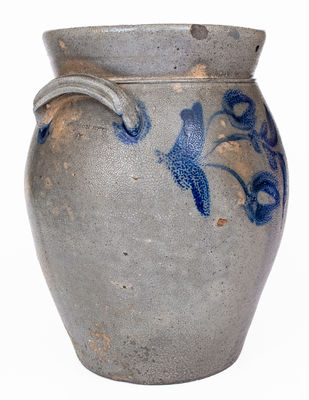 Rare Large-Sized SOLOMON BELL (Winchester or Strasburg, VA) Stoneware Jar