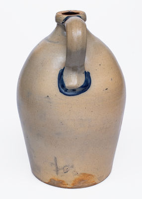2 Gal. MOYER / HARRISBURG, PA Stoneware Jug, c1858-61