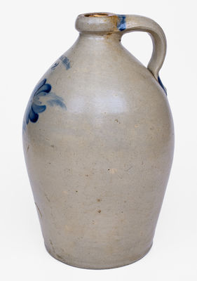 2 Gal. HARRISBURG, PA Stoneware Jug attrib. William Moyer, c1858-61