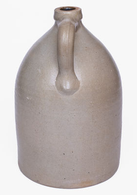 Fine J. NORTON & CO. / BENNINGTON, VT Stoneware Jug w/ Bold Double Bird Decoration