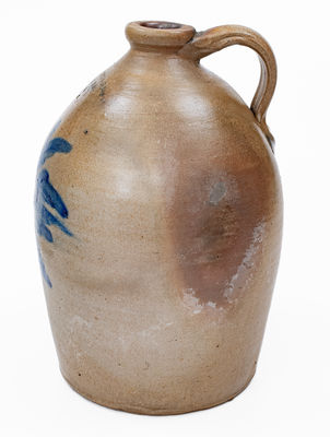 H. B. PFALTZGRAFF / YORK, PA Stoneware Jug w/ Floral Decoration