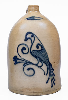 3 Gal. FLACK & VAN ARSDALE / CORNWALL, ONT. Stoneware Bird Jug