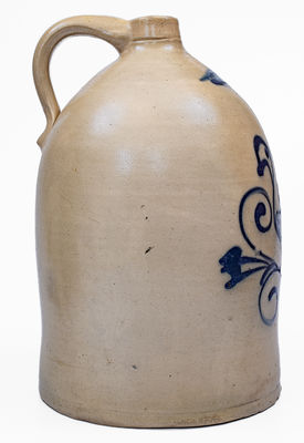 3 Gal. FLACK & VAN ARSDALE / CORNWALL, ONT. Stoneware Bird Jug