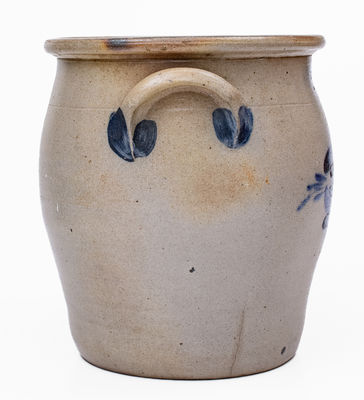2 Gal. COWDEN & WILCOX / HARRISBURG, PA Stoneware Jar, c1865