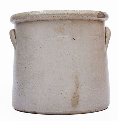 3 Gal. F. B. NORTON & CO. / WORCESTER, MASS. Stoneware Crock w/ Parrot Decoration