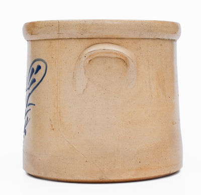 F. B. NORTON SONS / WORCESTER, MASS. Stoneware Crock w/ Dove Decoration