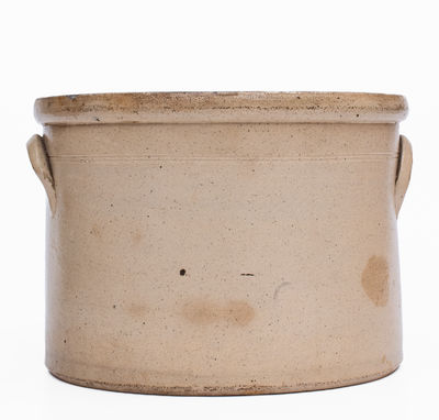 J. & E. NORTON / BENNINGTON, VT Stoneware Butter Crock, c1855