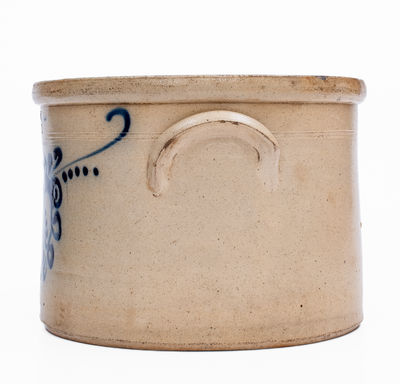 J. & E. NORTON / BENNINGTON, VT Stoneware Butter Crock, c1855