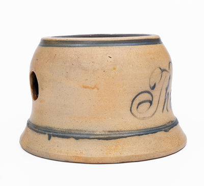 Unusual Large-Sized Spittoon Inscribed 