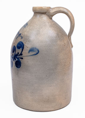 2 Gal. F. B. NORTON & CO. / WORCESTER, MASS. Stoneware Jug Dated 