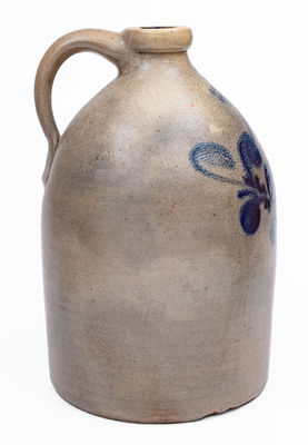 2 Gal. F. B. NORTON & CO. / WORCESTER, MASS. Stoneware Jug Dated 