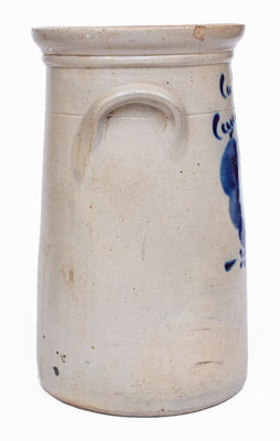 Stoneware Churn attrib. Somerset Potters Works, Massachusetts, c1870
