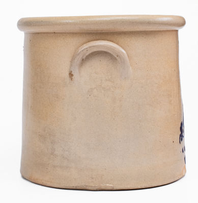 3 Gal. F. B. NORTON & CO. / WORCESTER, MASS. Stoneware Pecking Chicken Crock