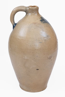 Scarce 2 Gal. BOYNTON Stoneware Jug, Albany, NY, c1815-20