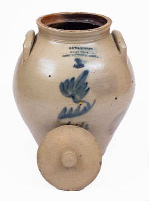 Extremely Rare S. S. WANDELL / WEST TROY / STONE WARE FACTORY Jar Dated 