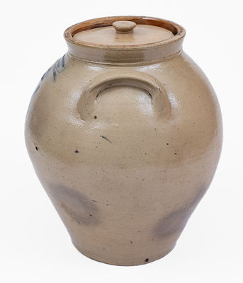 Extremely Rare S. S. WANDELL / WEST TROY / STONE WARE FACTORY Jar Dated