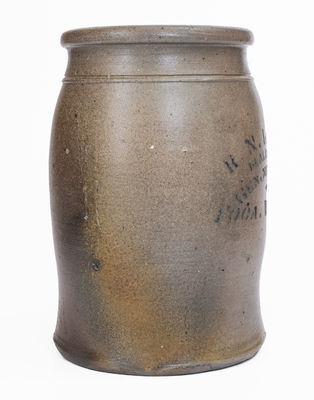 Rare Voca, West Virginia Stoneware Advertising Jar