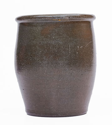 Half-Gallon RICHEY & HAMILTON / PALATINE, W. VA Stoneware Cream Jar