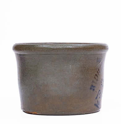 Rare RICHEY & HAMILTON / PALATINE, W. VA Stoneware Bowl