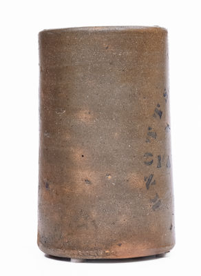 KNOTTS, SWINDLER, & CO. / PALATINE / W. VA Stoneware Canning Jar