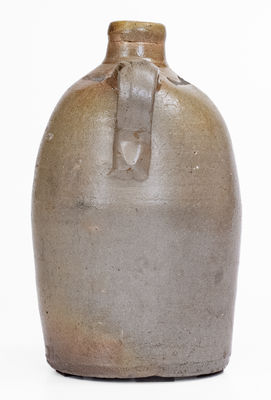 WHEELING, W. VA Stoneware Stenciled Advertising Jug, c1880