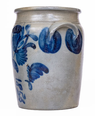 Dated 1853 Beaver, Pennsylvania Stoneware Jar
