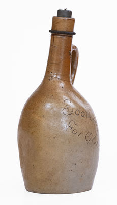 Very Rare Baltimore Stoneware Pinched Jug attrib. Perine Pottery: 