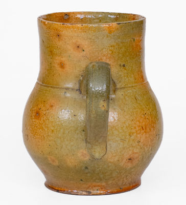 Glazed Redware Vase, probably New England, early to mid 19th century