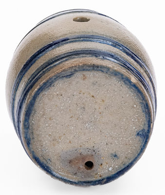 Unusual Small-Sized American Stoneware Keg w/ 1879 Inscription