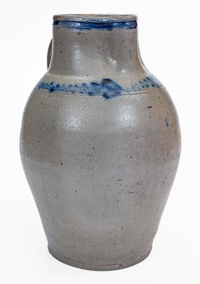 Fine Baltimore Stoneware Pitcher, possibly H.R. Marshall, c1815-22
